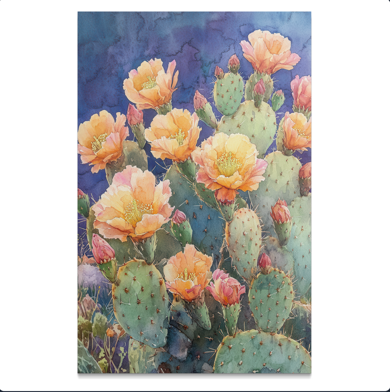Desert Flora Southwest Wall Print