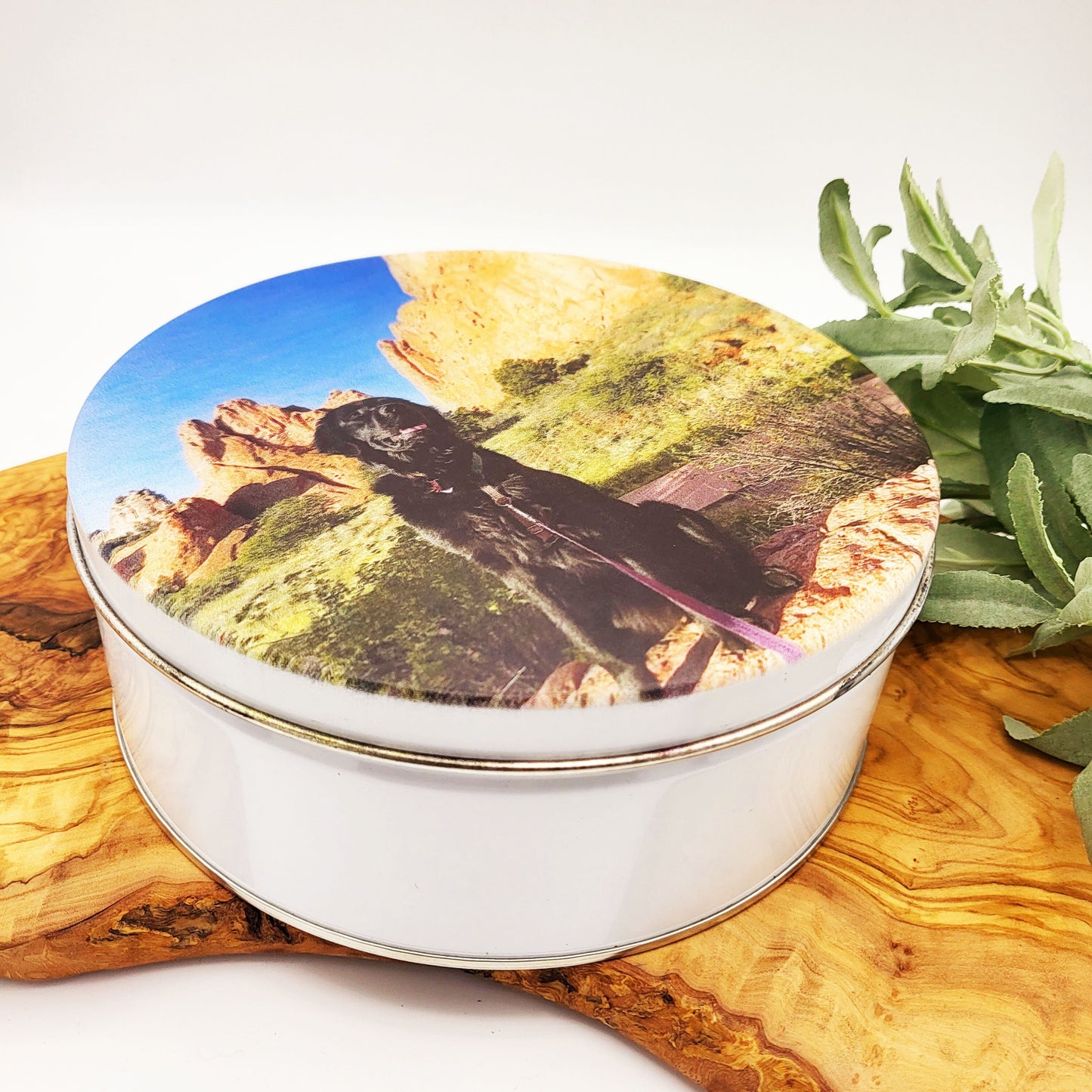 Photo Cookie Tin Personalized Keepsake Tin