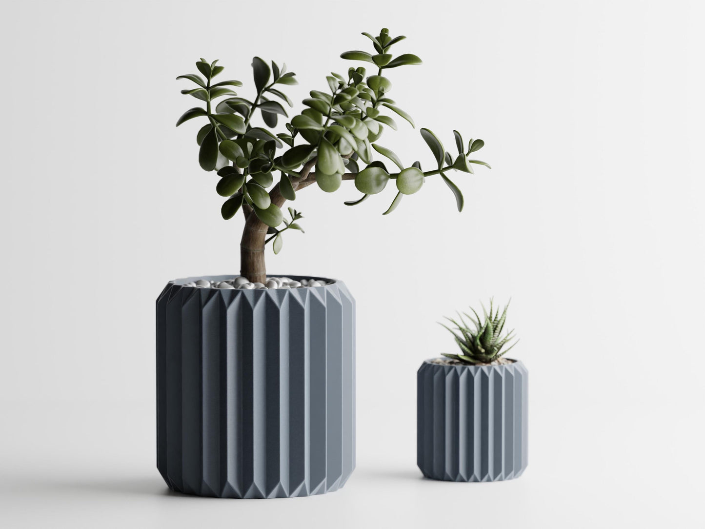 Triangle Ribbed Planter