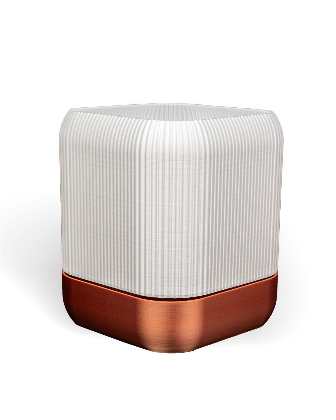 Self-Watering Modern Ribbed Planter