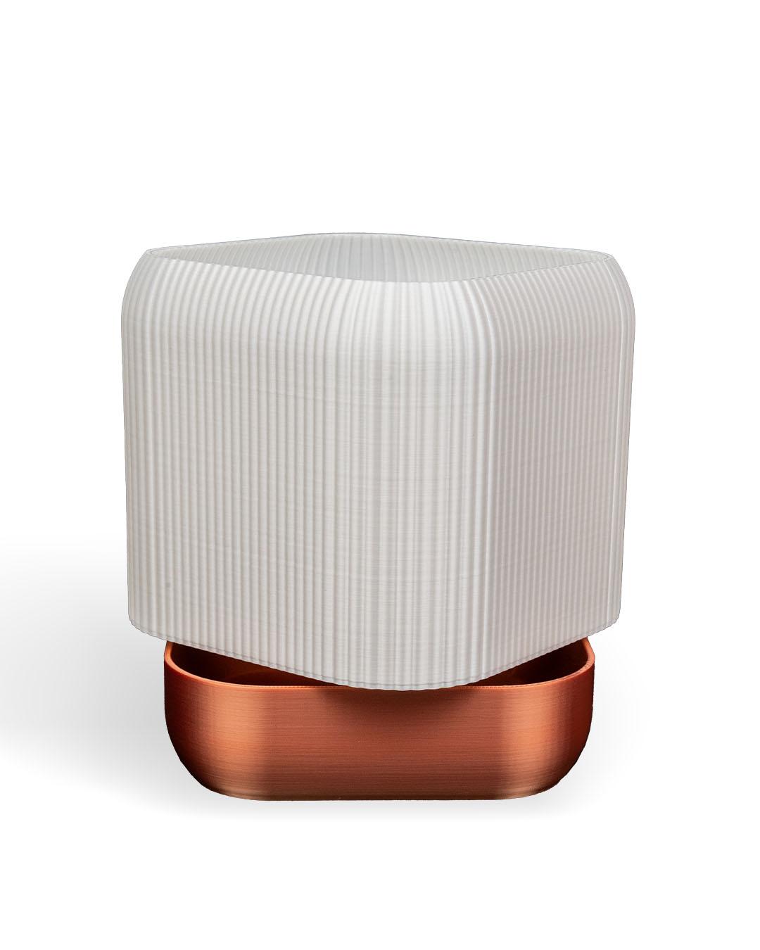 Self-Watering Modern Ribbed Planter