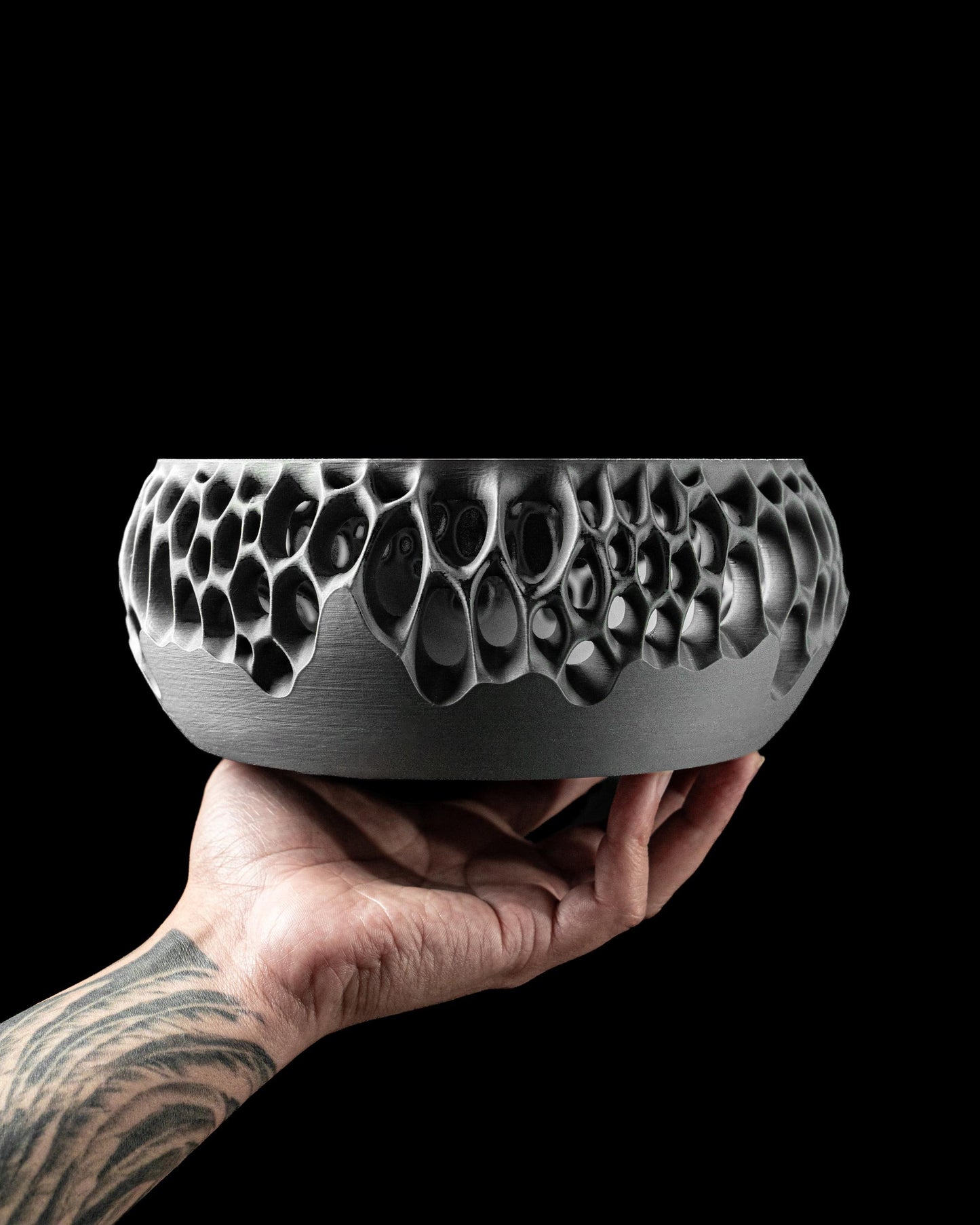 Modern Voronoi Bowl, Fruit Bowl