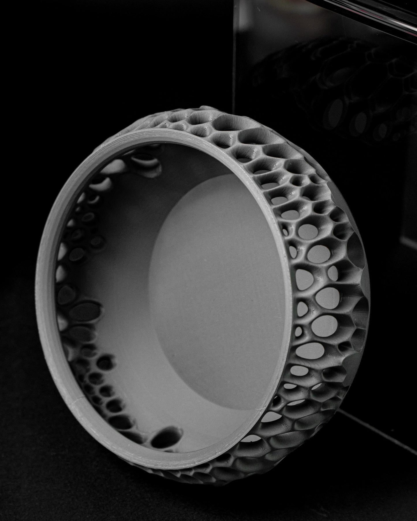 Modern Voronoi Bowl, Fruit Bowl