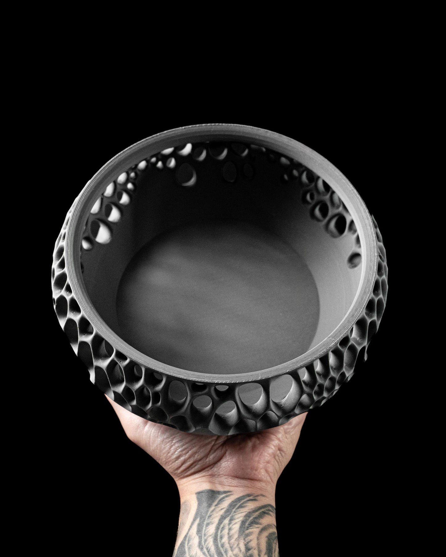 Modern Voronoi Bowl, Fruit Bowl