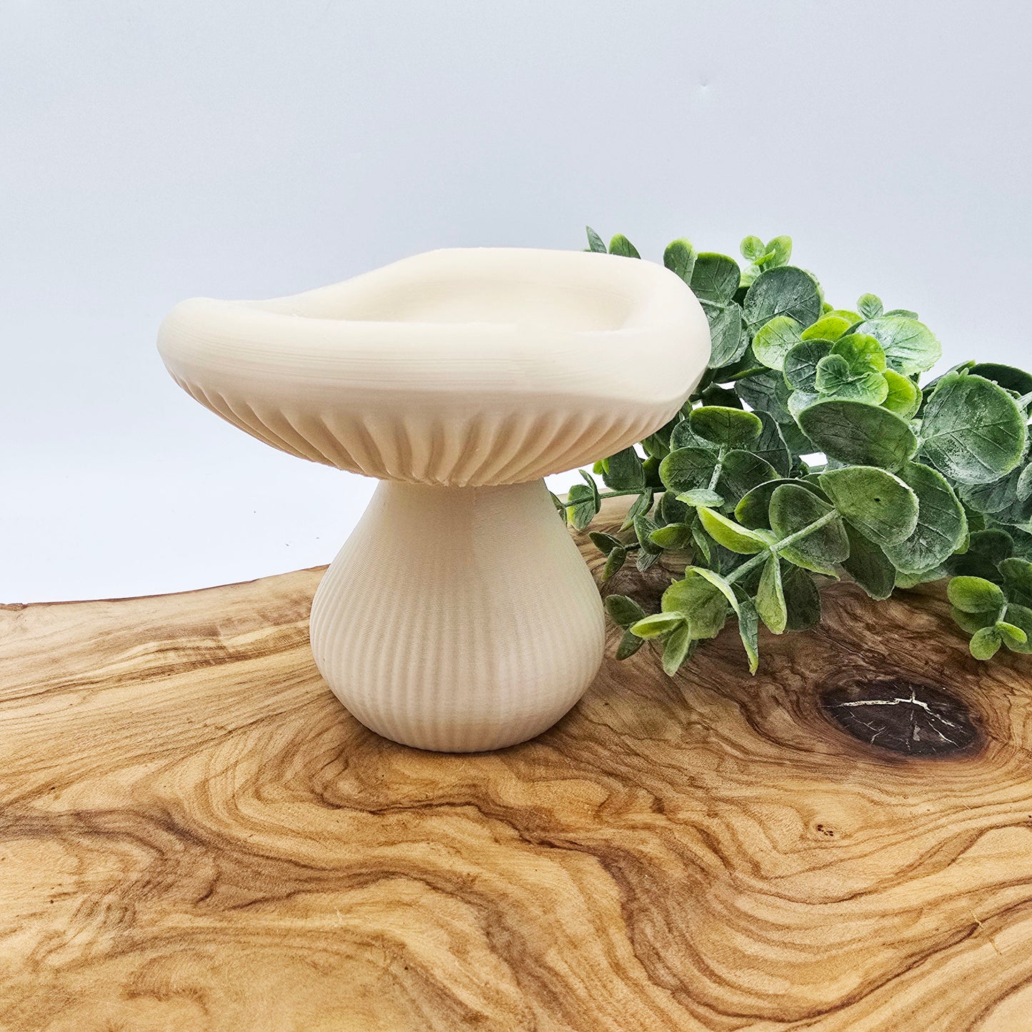 Mushroom Soap Dish, 3D Printed, Eco-Friendly