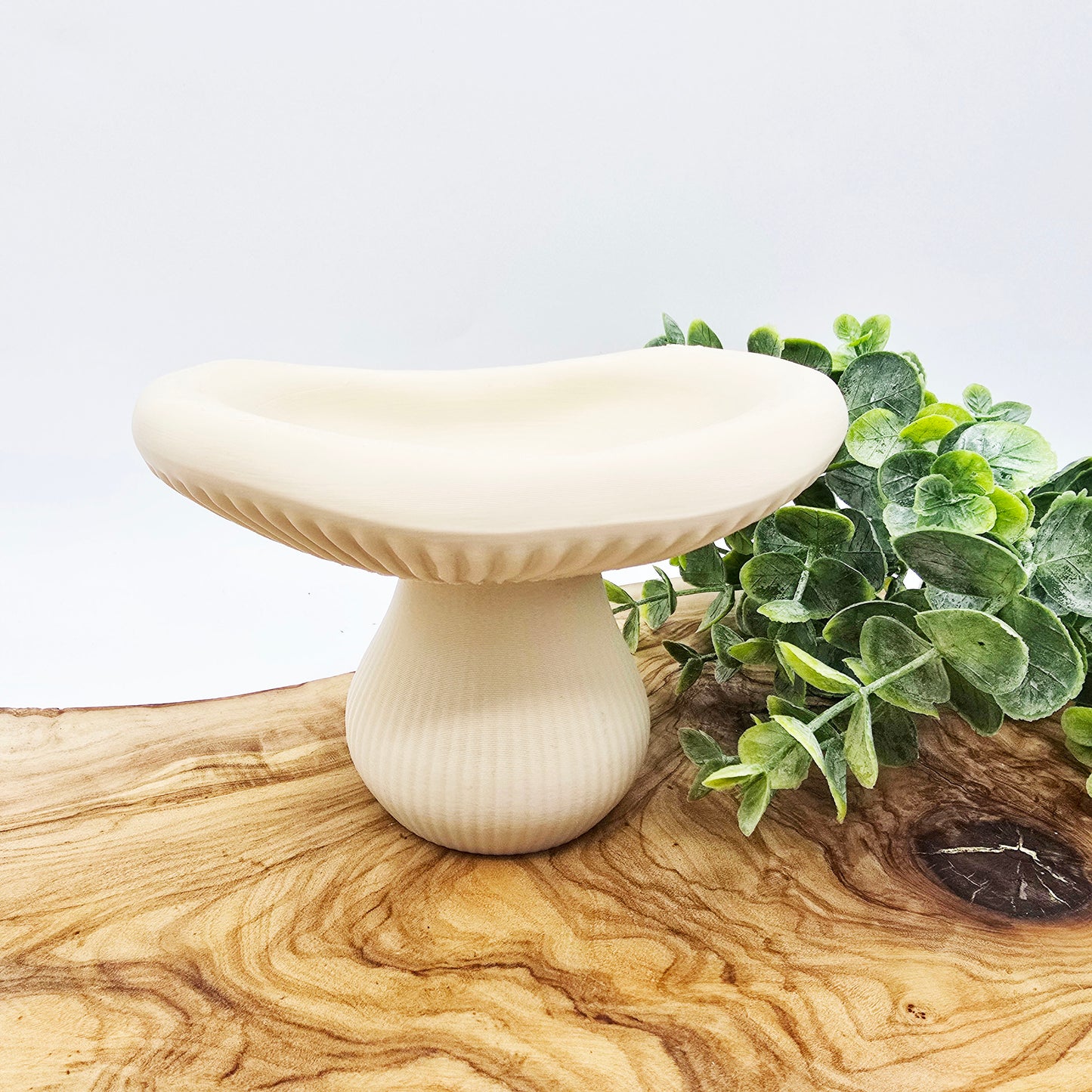 Mushroom Soap Dish, 3D Printed, Eco-Friendly